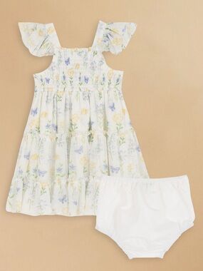 Tullabee Gillian Floral Baby Dress Sz 12 months